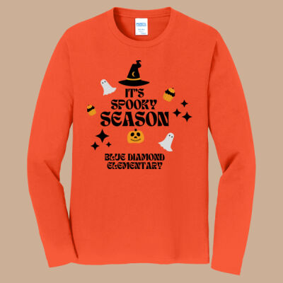 Adult Long Sleeve Shirt - Fall - Its Spooky Season Thumbnail