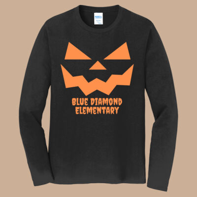 Adult Long Sleeve Shirt - Fall - Jacko Lantern Orange  Thumbnail