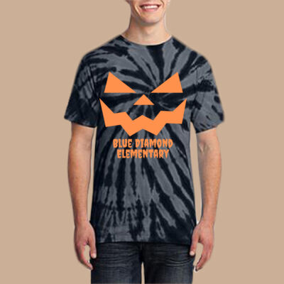 Adult Tie-Dye T-Shirt - Fall - Jacko Lantern Orange  Thumbnail