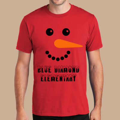 Adult T-Shirt - Winter - Snowman  Thumbnail
