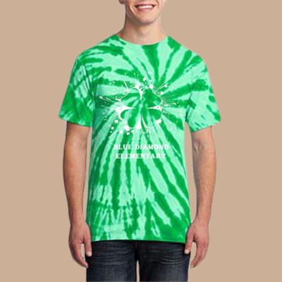 Adult Tie-Dye T-Shirt - Spring - Shamrock  Thumbnail