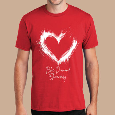Adult T-Shirt - Spring - Valentine's Heart Thumbnail