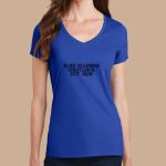 Women's Fan Favorite V Neck Tee - Blue Diamond  Thumbnail