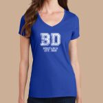 Women's Fan Favorite V Neck Tee - Blue Diamond  Thumbnail