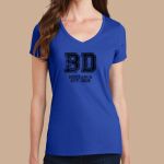 Women's Fan Favorite V Neck Tee - Blue Diamond  Thumbnail