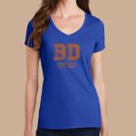 Women's Fan Favorite V Neck Tee - Blue Diamond  Thumbnail