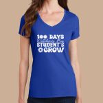 Women's Fan Favorite V Neck Tee - Blue Diamond  Thumbnail