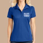 Women's Micropique Sport Wick ® Polo -  Blue Diamond  Thumbnail
