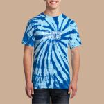  Staff Tie-Dye T-Shirt -  Blue Diamond  Thumbnail