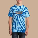  Staff Tie-Dye T-Shirt -  Blue Diamond  Thumbnail