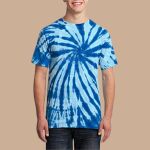  Staff Tie-Dye T-Shirt -  Blue Diamond  Thumbnail