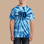  Staff Tie-Dye T-Shirt -  Blue Diamond  Thumbnail