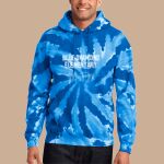 Staff Tie-Dye Hoodie -  Blue Diamond  Thumbnail