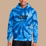 Staff Tie-Dye Hoodie -  Blue Diamond  Thumbnail