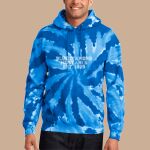Staff Tie-Dye Hoodie -  Blue Diamond  Thumbnail