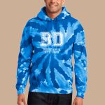 Staff Tie-Dye Hoodie -  Blue Diamond  Thumbnail