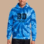 Staff Tie-Dye Hoodie -  Blue Diamond  Thumbnail