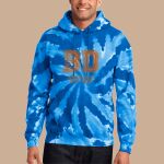 Staff Tie-Dye Hoodie -  Blue Diamond  Thumbnail