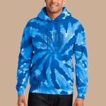 Staff Tie-Dye Hoodie -  Blue Diamond  Thumbnail