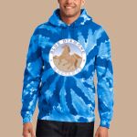 Staff Tie-Dye Hoodie -  Blue Diamond  Thumbnail