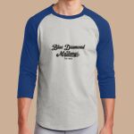  Staff Raglan T-Shirt -  Blue Diamond  Thumbnail