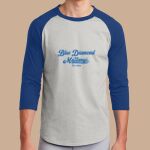  Staff Raglan T-Shirt -  Blue Diamond  Thumbnail