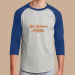  Staff Raglan T-Shirt -  Blue Diamond  Thumbnail