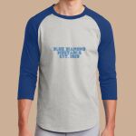  Staff Raglan T-Shirt -  Blue Diamond  Thumbnail