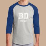  Staff Raglan T-Shirt -  Blue Diamond  Thumbnail